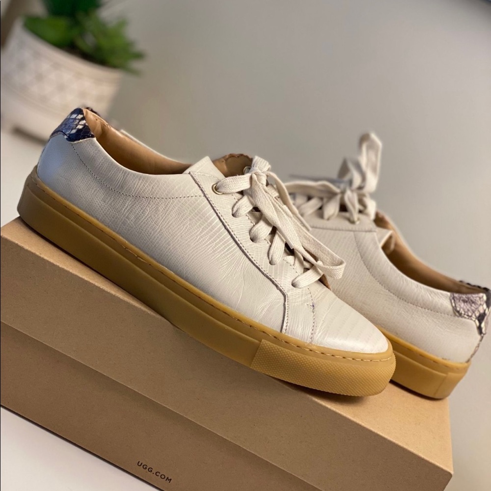 Women sneakers, leather